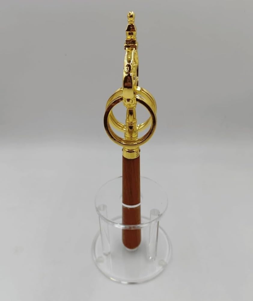長柄西杖（一柄）大（全長180cm）◆密教で使用する仏具、密教用仏具、寺院用仏具 Amazon.co.jp: 長柄錫杖(一本柄) 大型(全長180cm)◇密教で使