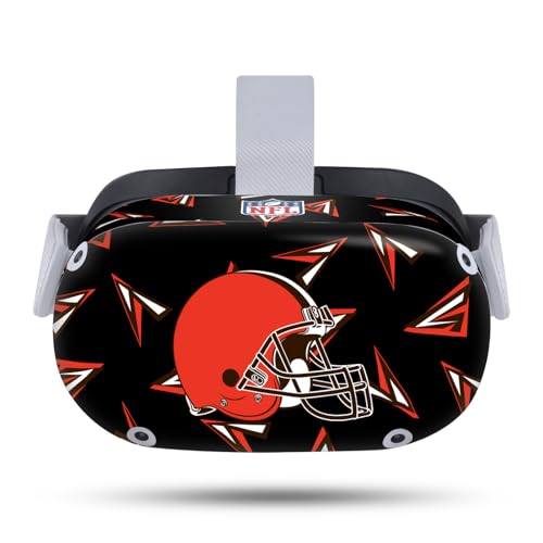 Autocollant Meta Quest 2 NFL anti-rayures vinyle Cleveland Browns