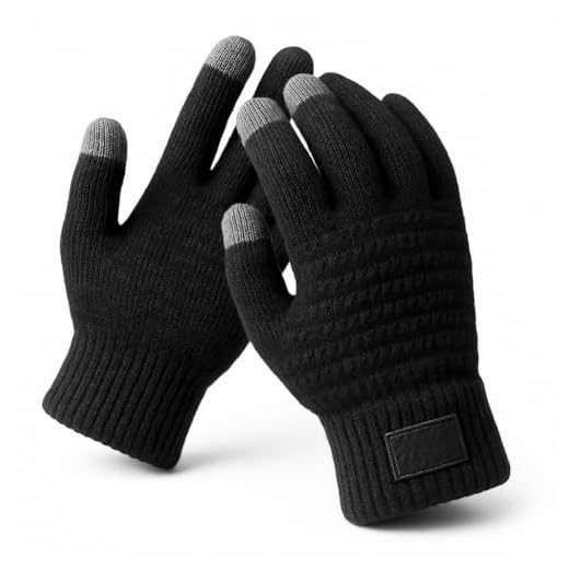 Luva Térmica de Frio Inverno com Touch Screen – Forrada, Quentinha e Compatível com Celular e Tablet | Adulto Unissex