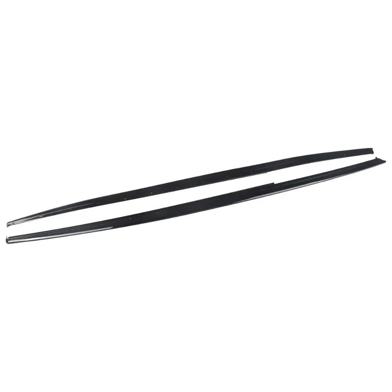 Extension de jupes latérales en ABS noir brillant pour Série 3 F30 de 2012 à 2018