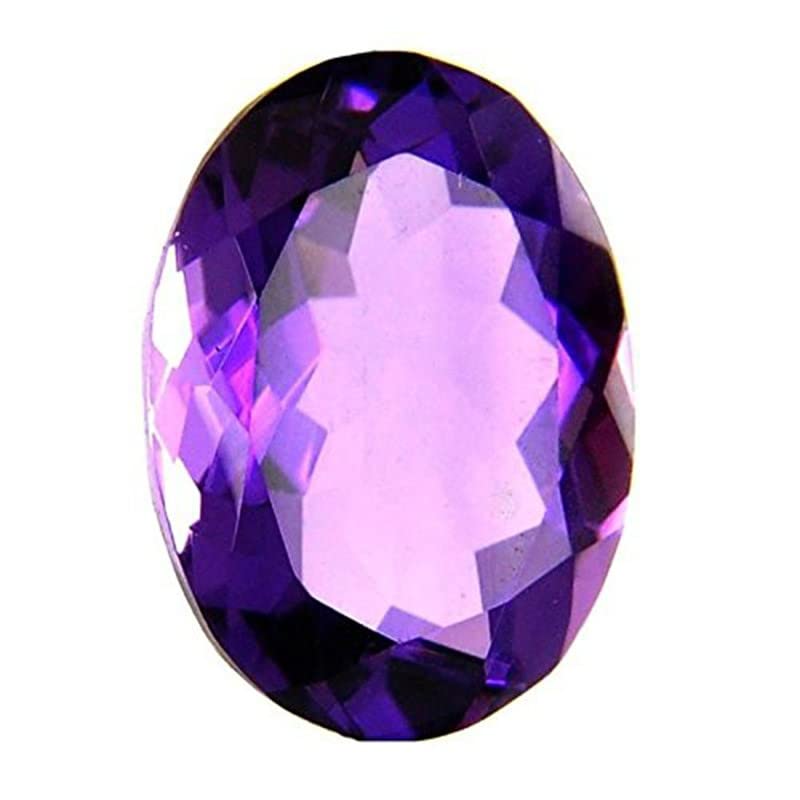 Améthyste naturelle violette Kathela 4,25 Ratti pierre précieuse ovale certifiée Katela