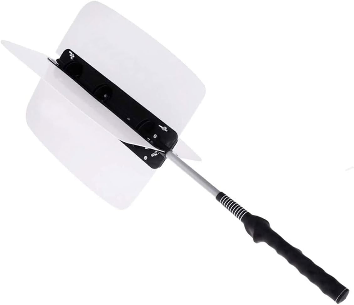 Golf Swing Training Aid Fan Golf Fan Trainer Power Resistance Trainer Power Swing White