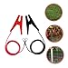 CIMAXIC 2pcs Electric Farm Fence Jump Cable Fencing System Wire Jump Cables Clip Electric Fence Easy Install