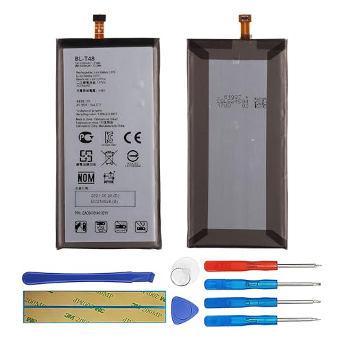 Duotipa BL-T48 Battery Compatible with OEM Spectrum LG Stylo 6 LM-Q730QM6 with Repair Tool Kit