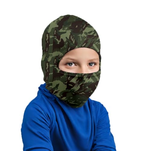 Touca Ninja Balaclava Proteção Uv50+ Infantil Kids Fantasia Halloween Térmica Resistente (Poliéster,