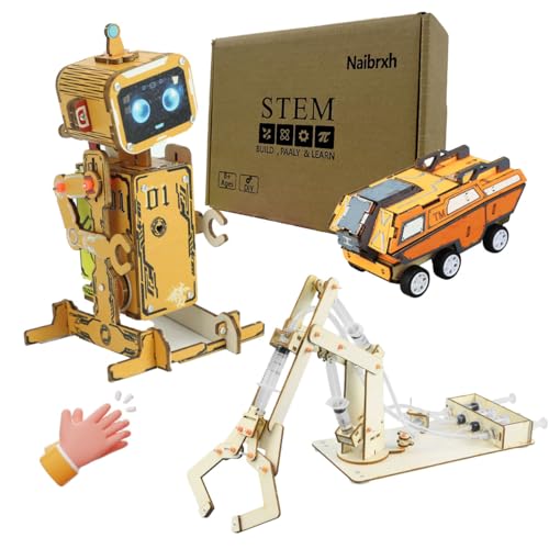 STEM Sound-Controlled Robotics Science Kits for Kids Age 8-12 Boys