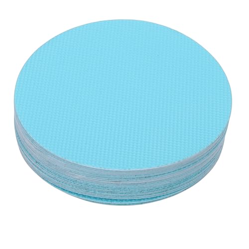 Elprico Adesivi Antiscivolo per Vasca da Bagno, Adesivi Antiscivolo per Doccia, Ideali per Famiglie con Bambini, Adulti e Anziani, per Scale per Vasca da Bagno 24 PZ (Blue)