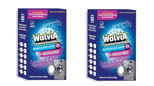 Image of Washing Machine Cleaner Tablets- Clean Inside Drum And Laundry Tub, Deep Cleaning Tablets For Front Loader & Top Load Wash (Purple02)