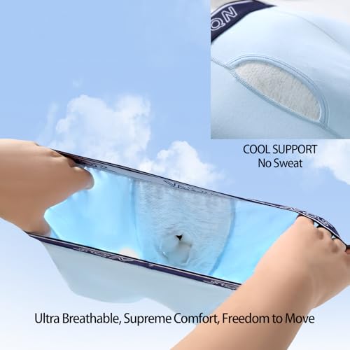 Men's Underwear Boxer Briefs Pack- 95% Cotton 5% Spandex, Ultra Soft & Breathable Underwear with Moisture Wicking4