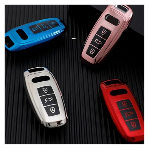 Funda de llave para Audi C8 Q8 E-Tron funda protectora contra golpes 7