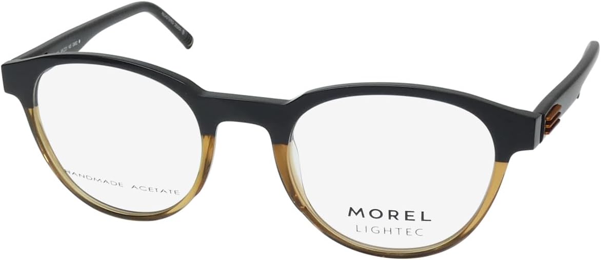 MOREL Lightec 30305l Eyeglass Frame/Glasses Imported From France Handmade Modern Eyewear
