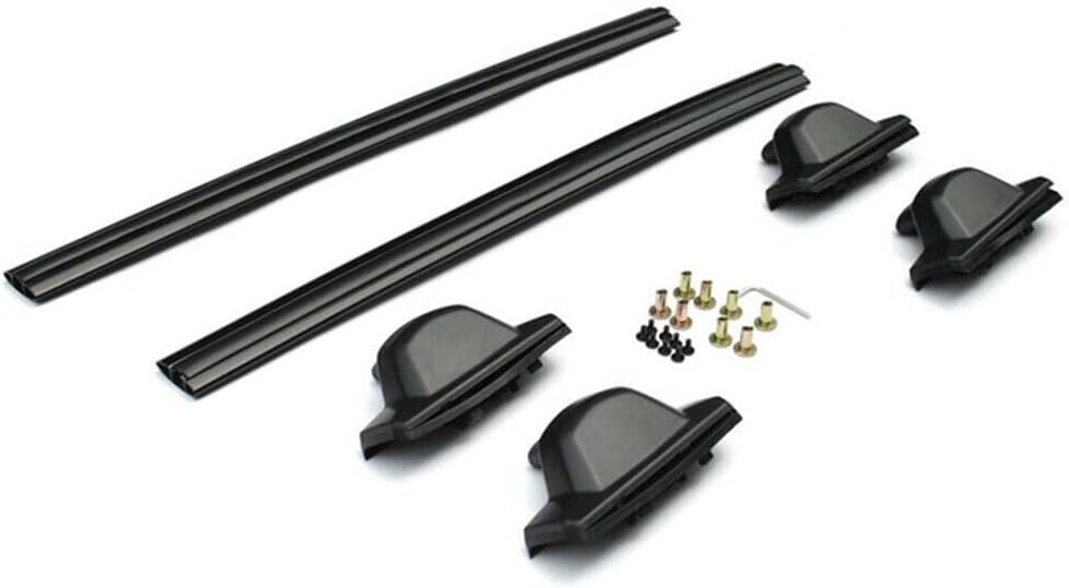 Car Top Roof Rack Bars Luggage Carrier for Honda for CR-V 2007-2011 (Black,Aluminum)