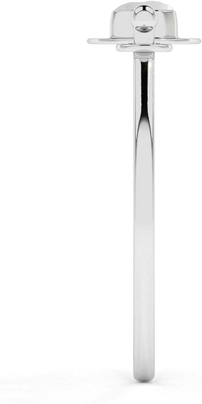 15.5x8mm Natural Raw Herkimer Twister Bangle Bracelet in Sterling Silver for Women, April Birthstone Jewelry Gifts for Her Birthday, Anniversary, Christmas, Graduation (Bezel-Set) - Image 5