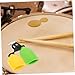 WHAMVOX 1pair Tone Cowbell Jam Block Percussion Kit for Drum for Musicians of All Ages