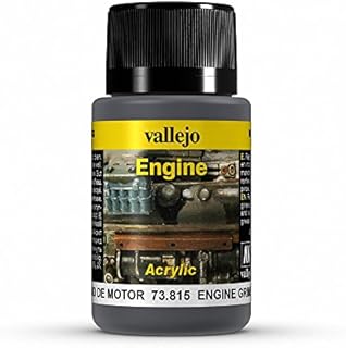 Vallejo 40 ml"Engine Grime" Weathering Effect Bottle