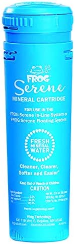 FROG Serene Mineral Cartridge for Hot Tubs, blue, 1 unit