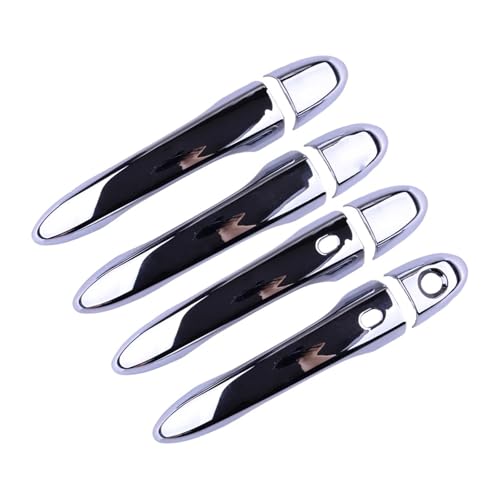 Garniture poignée porte Fiat 500X finition chrome premium ABS