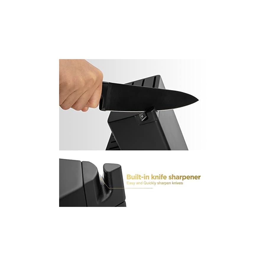 Kitchen-Knife-Set-with-Block-Warmot-15-Pcs-Ultra-Sharp-Chef-Knife-Set-Knife-Set-with-Knife-Sharpener-High-Carbon-Stainless-Steel-Knife-Block-Set-Non-slip-Ergonomic-HandleBlack Warmot® Kitchen Knife Set, 15 Pieces Knife Set Chef with Knife Sharpener Block, Ultra Sharp German Stainless Steel Knife Set Ergonomic Handle, Elegant Black