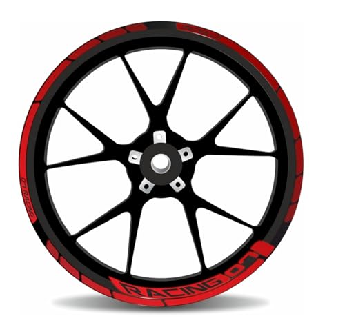 Autocollants Roue Moto Yamaha MT-07 Accessoires Réfléchissants