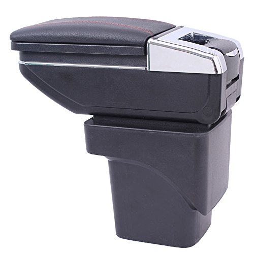 Maiqiken Reposabrazos Coche Focus 2 cenicero Almacenamiento