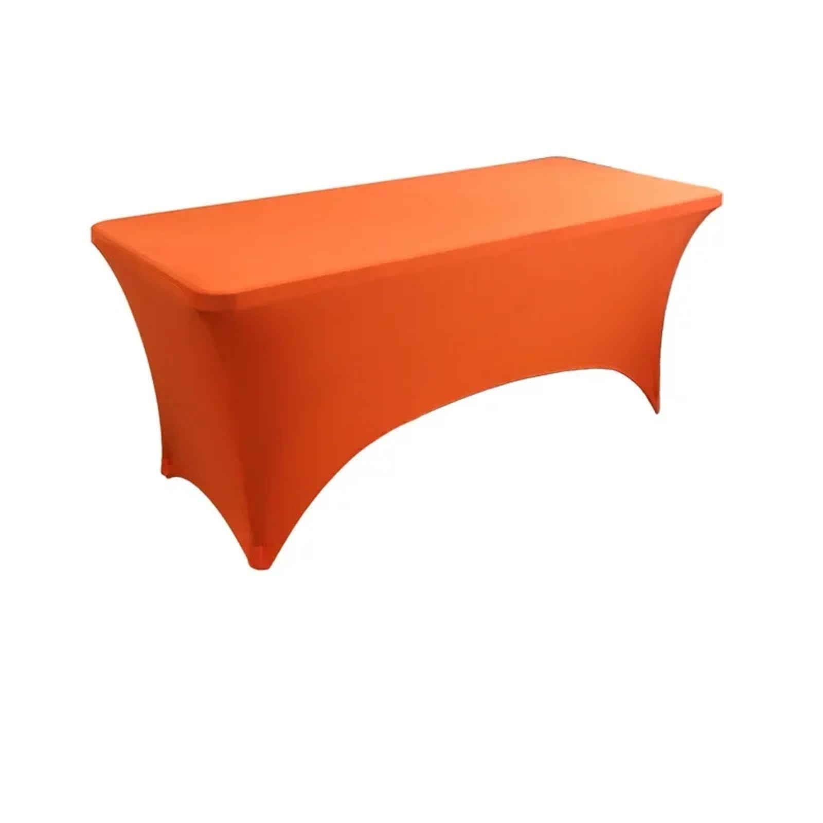 SUBLXPoten Cocktail Table Cover 6FT Spandex Tablecloth High Stretch Wedding Hotel Birthday Table Cover for 4ft 5ft 6ft 8ft Folding Cocktail(Color2,6FT (181x75x75cm))