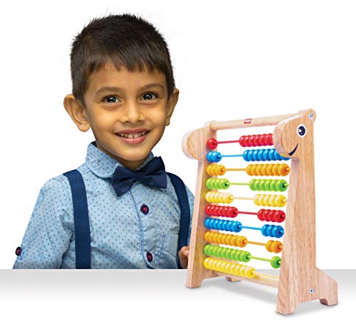 Giggles - Abacus, Multicolour Wooden Educational Toy, Early Math Skills, 3 Years & Above, Preschool Toys, Multicolor - Image 4 thumbnail