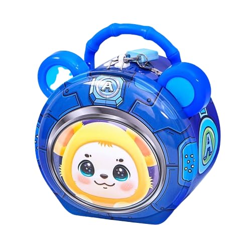 Image of Sajani Cute Cartoon Creative Portable Piggy Bank, Money Saving Box with Combination Lock, Mini Coin Bank Gifts for Boys and Girls, Best Return Gifts for Kids (Pack of 1) (Mouse)