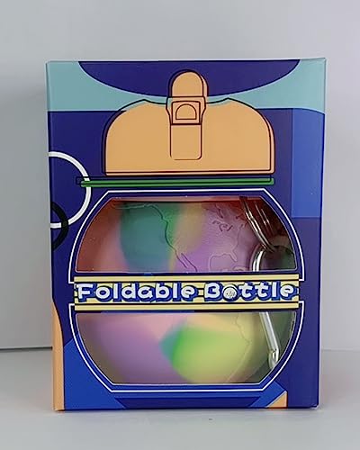 JYPS Borraccia per bambini con portachiavi a forma...