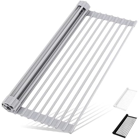 HANZENMA Roll Up Dish Drying Rack Cover