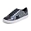 Night Blue Glitter Star Laceup 1405