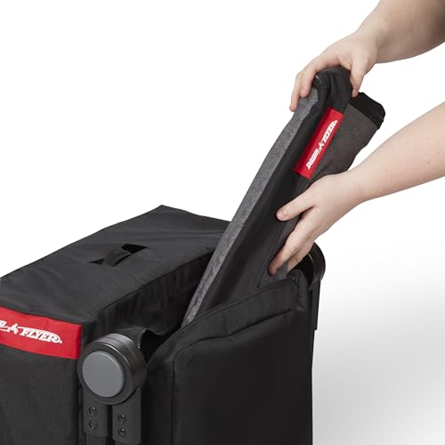 Image of Radio Flyer Atlas Stroll 'N Wagon Travel Cover, Black