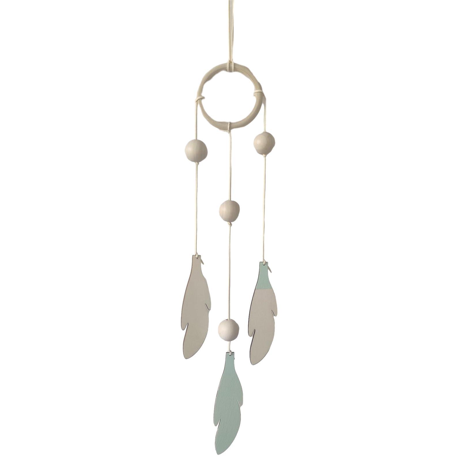 carotoe Wood Feather Ornament Pendant Bunting Party Decoration for All Gatherings Lovely Addition to Dorm Photo Props Decorations for Party Girl