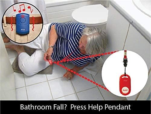 Miniatura 2 de smpl Localizador de alertas inalámbrico y portátil, asistencia para ancianos, sistema de localización de cuidadores, sensores de