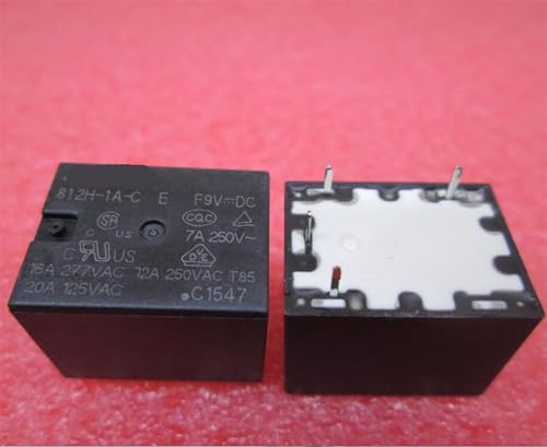 Relé 812H-1A-C-9V automatiza las luces de casa y pequeños motores con este kit de 5 componentes