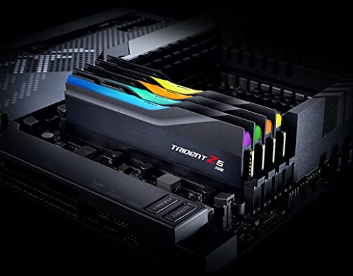 Image of G.Skill Trident Z5 RGB 32GB (2 * 16GB) DDR5 6000 MHz CL36-36-36-96 1.35V Desktop Memory RAM - F5-6000J3636F16GX2-TZ5RS