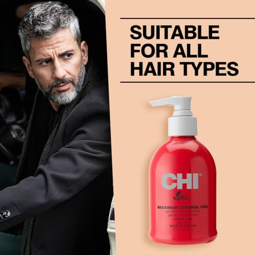 CHI Infra Gel, Firm Hair Gel To Protect From Heat Styling, Provides Shine & Control to Hair, Sulfate & Paraben-Free, 8 Oz - image 5