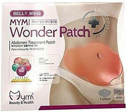 V7® 5 Piece Wonder Patch Belly Wing Abdomen Treatment Weight Loss Korean Fat Burn Natural Slimming Body Detox Sticker Fat Burner Cellulite Removal Tighten Skin
