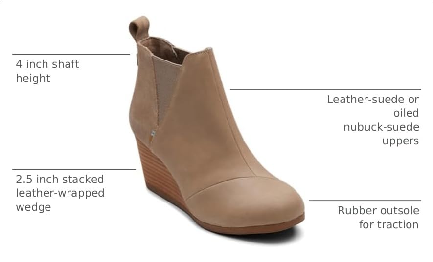 Image of TOMS Women's Kelsey Ankle Boot | Casual Boots