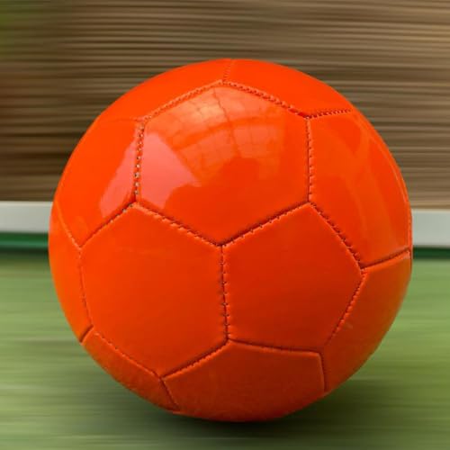 Image of Ciko Football Plain Shining Football Size 4 (Orange)