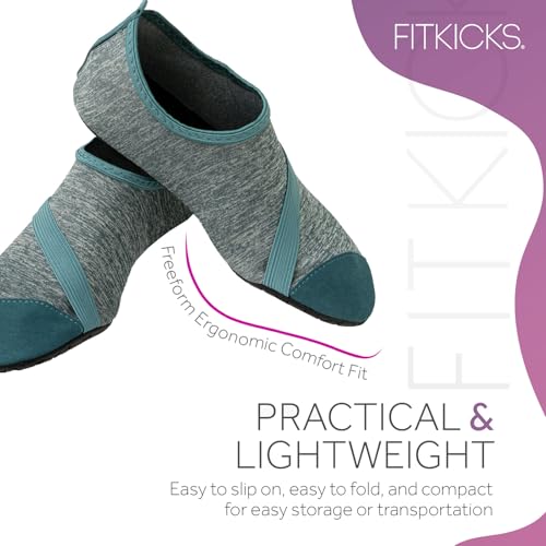 Image of FITKICKS Original Women's Foldable Active Lifestyle Minimalist Footwear Barefoot Yoga Sporty Water Shoes