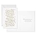 Hallmark Spiritual Boxed Christmas Cards (16 Cards and Envelopes) Gold and White, That is Christmas