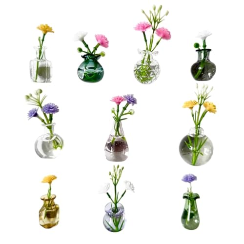 10 mini jarrones magnéticos decorativos miniatura 2