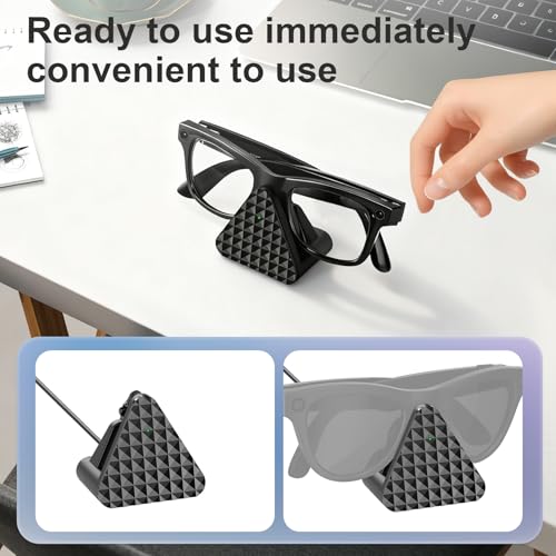 Cargador para RayBan Meta compatible con Skyler y base de carga para gafas inteligentes 6