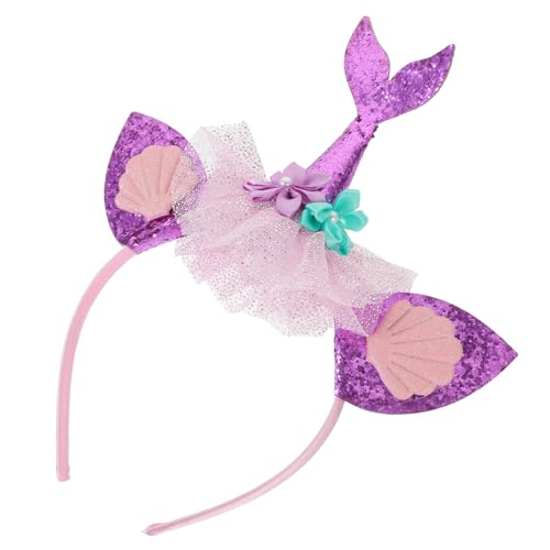 Serre-tête pailleté et bandeau léger décoratif pour fêtes d'enfants