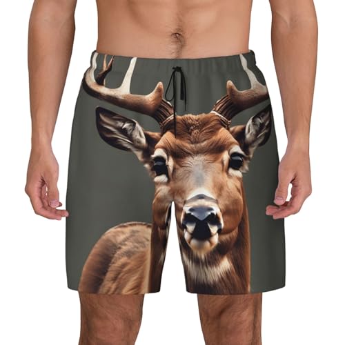Pantalones cortos de natación transpirables y de secado rápido para surf masculino