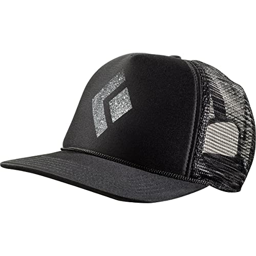 Black Diamond Equipment Flat Bill Trucker Hat (Black)