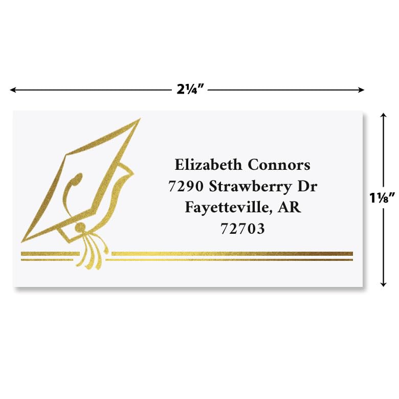 2018 Graduation Address Labels Graduation Return Address Labels