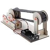 NOLITOY Elektrisches Förderband Modell Bausatz für DIY Technik Experiment Kreatives Ingenieurspielzeug für Automatisierung und Technik Entdeckung Pädagogisches Lernspielzeug