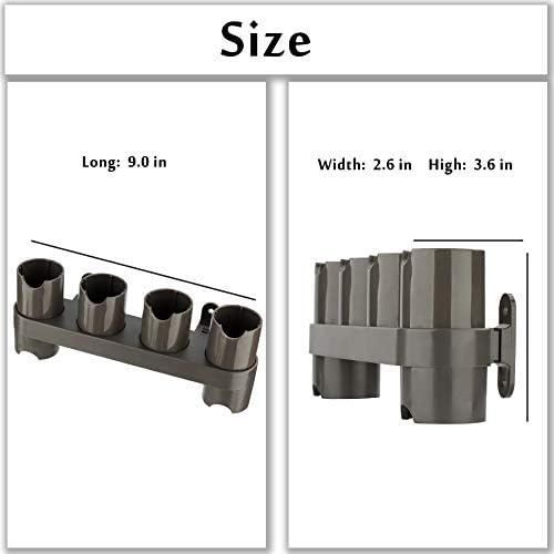 HUACITY Attachments Holder for Dyson - Accessories Organizer Tools for Dyson V15 V12 V11 V10 V8 V7 Vacuum Cleaner,Compatible with All Parts Including Motorized Brush Head