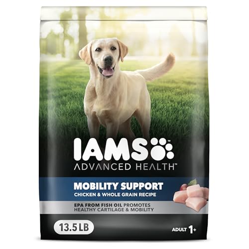 IAMS Advanced Health Mobility Support Chicken and Whole Grain Recipe Adult Dry Dog Food, 13.5 lb. Bag